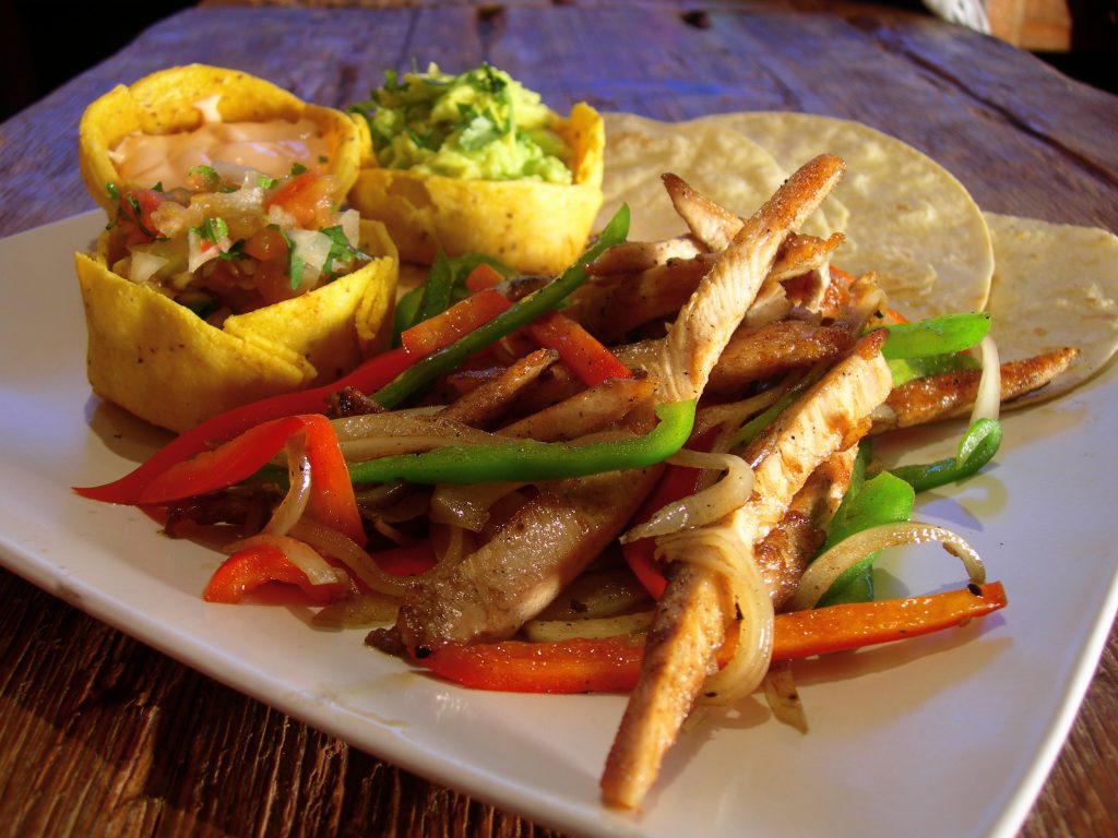 Fajitas with Diamond Dale's spice