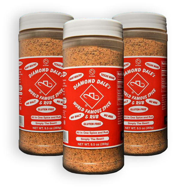 Diamond Dale's spice bottle